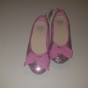 Kids gap glitter flats